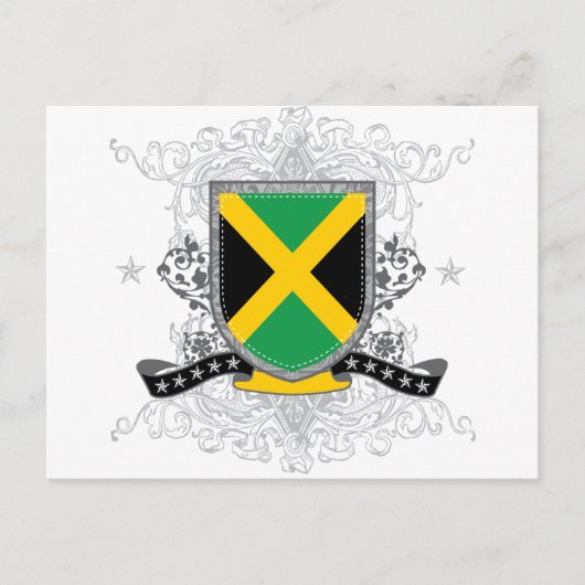 Carte postale Jamaica Shield 2 (Devant)