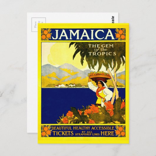 Carte Postale Jamaïque (Devant / Derrière)