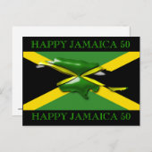 Carte postale Jamaïque 50 Celebration (Devant / Derrière)
