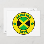 Carte Postale Jamaïque Irie (Devant / Derrière)