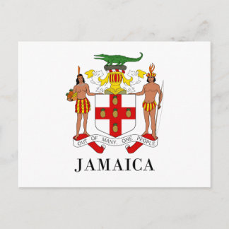 Carte Postale JAMAÏQUE - symbole/blason/drapeau/couleurs/emblème