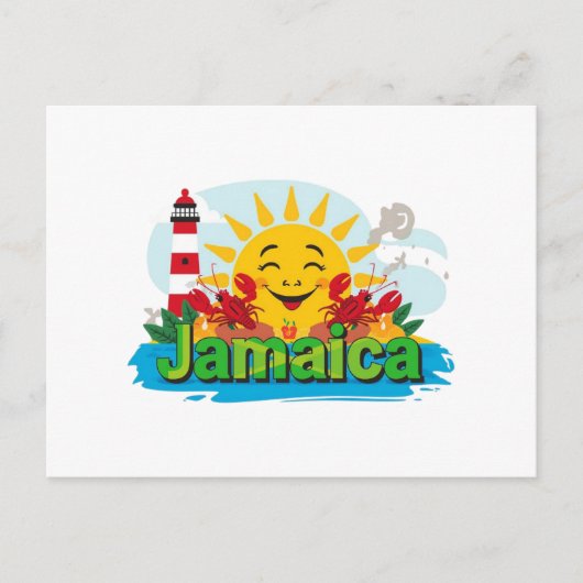 Carte Postale Jamaïque ya mec  (Devant)