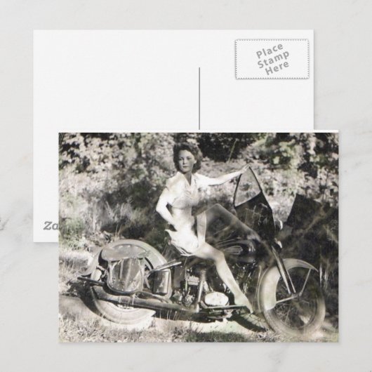 CARTE POSTALE JAMAIS. (Devant / Derrière)