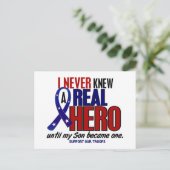 Carte Postale Jamais Connu Un Fils Héros 2 (Soutenez Nos Troupes (Debout devant)