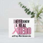 Carte Postale Jamais Connu Un Véritable Héros MOM (Cancer Du Sei (Debout devant)