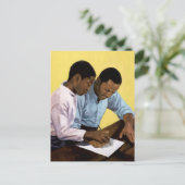 Carte Postale Jamais trop vieux 2003 (Debout devant)