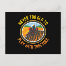 Jamais Trop Vieux Pour Jouer Avec Des Tracteurs