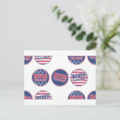 Carte Postale jamais Trump (Debout devant)