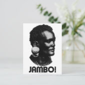 Carte Postale JAMBO ! Salutation swahili (Debout devant)