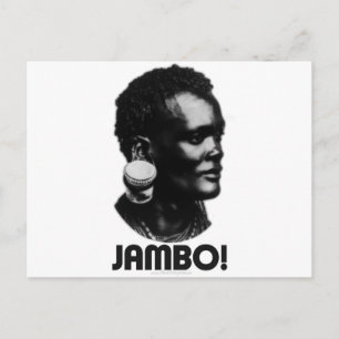 Carte Postale JAMBO ! Swahili