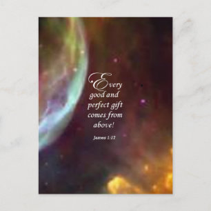 Carte Postale James 1:17