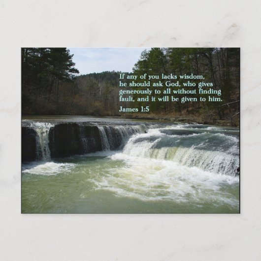 Carte Postale James 1:5 Cascade (Devant)
