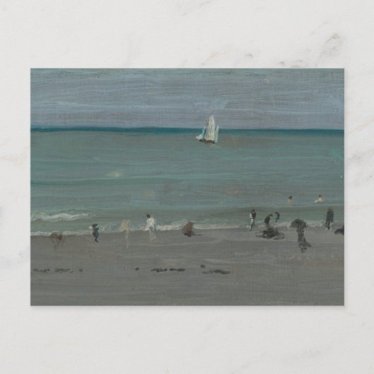 Carte Postale James Abbott McNeill Whistler-Coast Scène, Bathers (Devant)