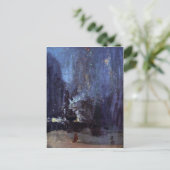 Carte Postale James Abbott McNeill Whistler - Nuit en noir et (Debout devant)