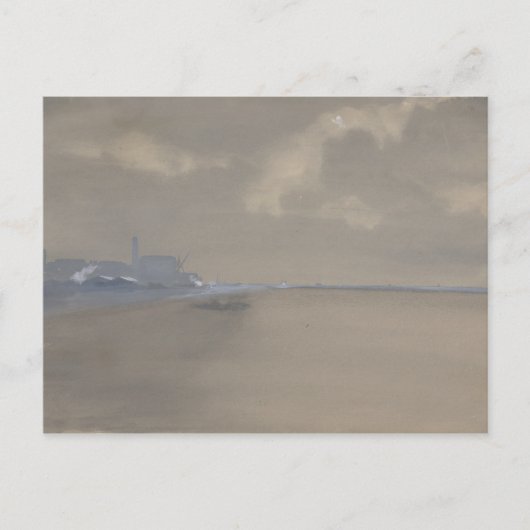 Carte Postale James Abbott McNeill Whistler - Southampton Water (Devant)