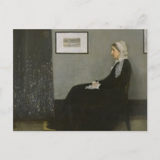Carte Postale James Abbott Whistler - La mère de Whistler (Devant)