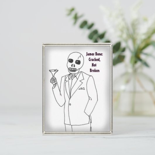 Carte postale James Bone (Debout devant)