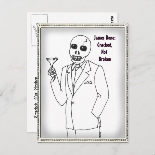 Carte postale James Bone (Devant / Derrière)