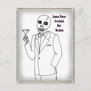 Carte postale James Bone