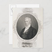 Carte Postale James Buchanan (Devant / Derrière)