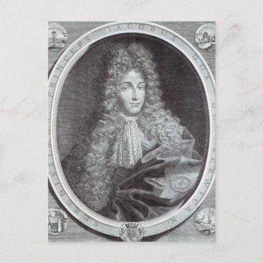Carte Postale James Fitzjames Duke de Berwick (Devant)