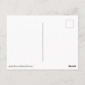 Carte Postale James Francis Edward Stuart (Dos)