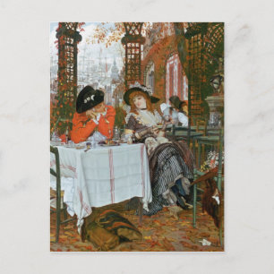 Carte Postale James Jacques Joseph Tissot   Un déjeuner