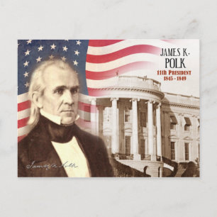 Carte Postale James K. Polk - 11e Président des États-Unis