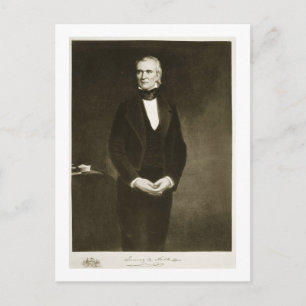 Carte Postale James K. Polk (1795-1849), 11e président des États