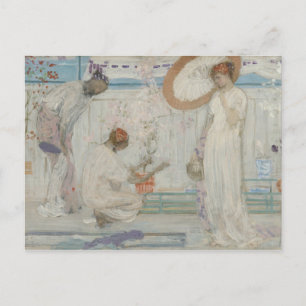 Carte Postale James McNeill Whistler - La Symphonie Blanche