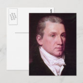 Carte Postale James Monroe (Devant / Derrière)
