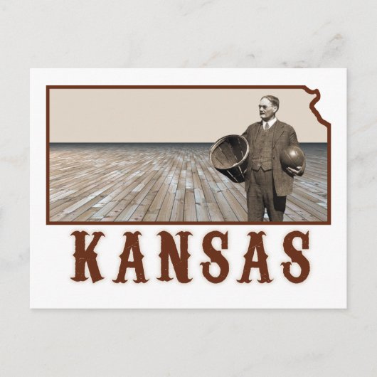 Carte Postale James Naismith Basket (Devant)