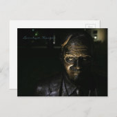 Carte Postale James Naismith Bronze Statue Postcard (Devant / Derrière)