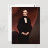 Carte Postale James Polk (Devant / Derrière)