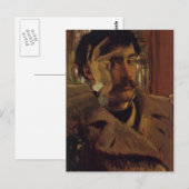 Carte Postale James Tissot - Autoportrait (Devant / Derrière)