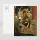 Carte Postale James Tissot | Autoportrait, c.1865 (Devant / Derrière)