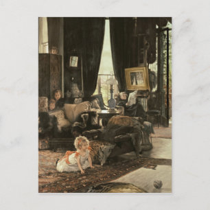 Carte Postale James Tissot   Hide and Seek, c.1880-82