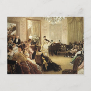 Carte Postale James Tissot Peinture