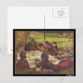 Carte Postale James Tissot | The Picnic, c.1881-2 (Devant / Derrière)