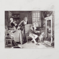 James Watt jouant avec la vapeur