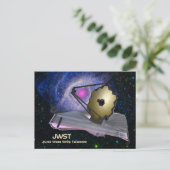 Carte Postale James Webb Télescope spatial JWST (Debout devant)
