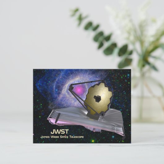 Carte Postale James Webb Télescope spatial JWST (Debout devant)