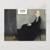 Carte Postale JAMES WHISTLER - Arrangement en gris et noir (Devant)