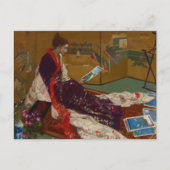 Carte Postale James Whistler - Caprice en violet et or (Devant)