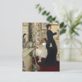 Carte Postale James Whistler - La Salle De Musique (Debout devant)