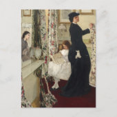 Carte Postale James Whistler - La Salle De Musique (Devant)