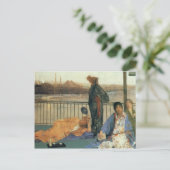 Carte Postale James Whistler-Le Balcon (Debout devant)