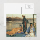 Carte Postale James Whistler-Le Balcon (Devant / Derrière)