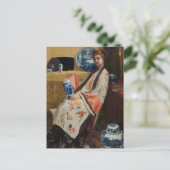 Carte Postale James Whistler - Le Lange Leizen des Six Marks (Debout devant)