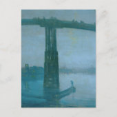 Carte Postale James Whistler - Nocturne, Old Battersea Bridge (Devant)